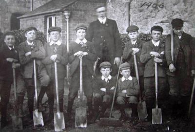Uphill School Gardening Club 1906